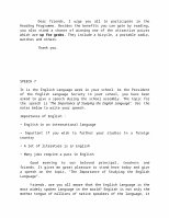 Page 9: PT3 SPEECH essay sample